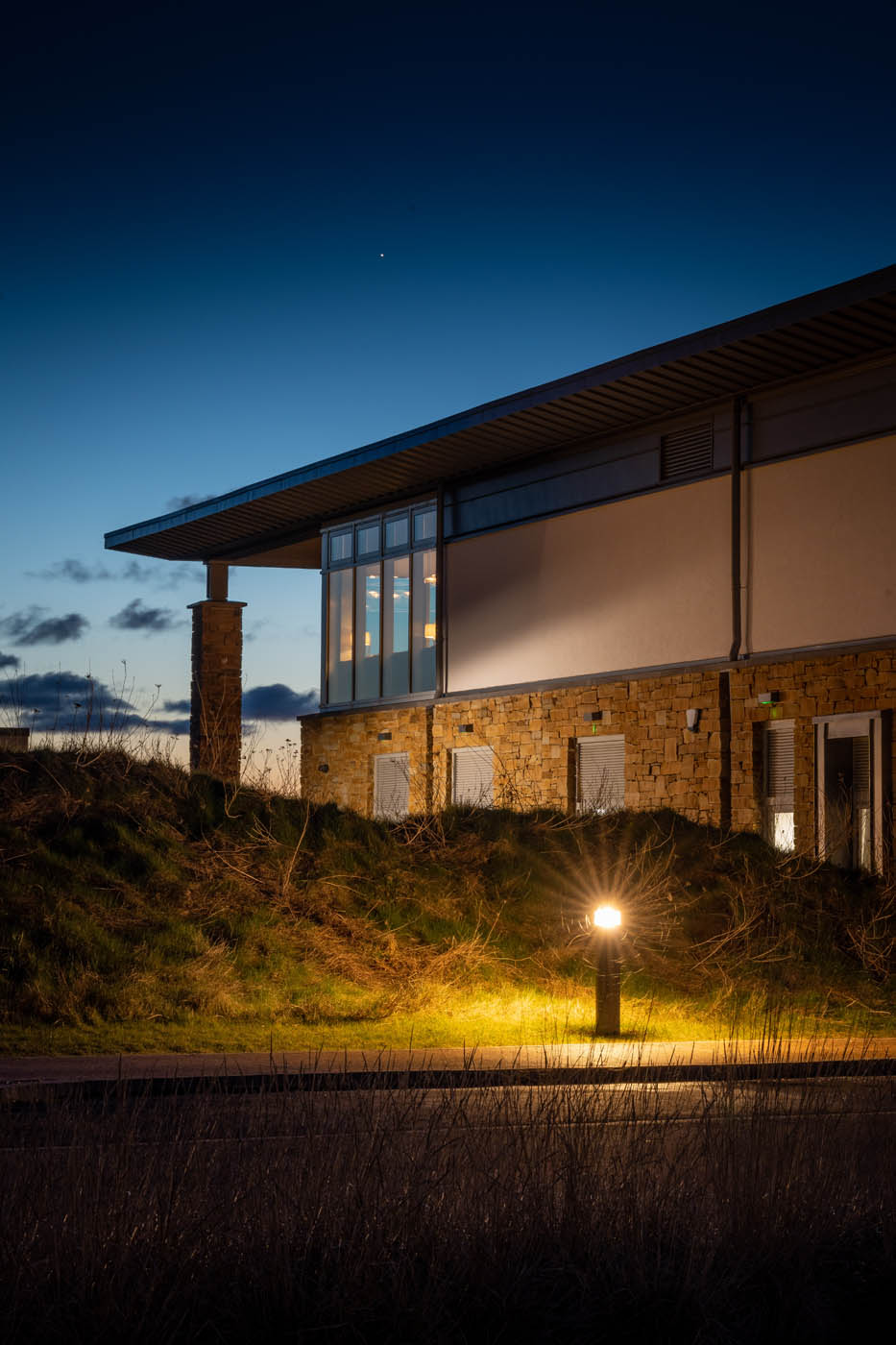 Dundonald Links pathway lighting