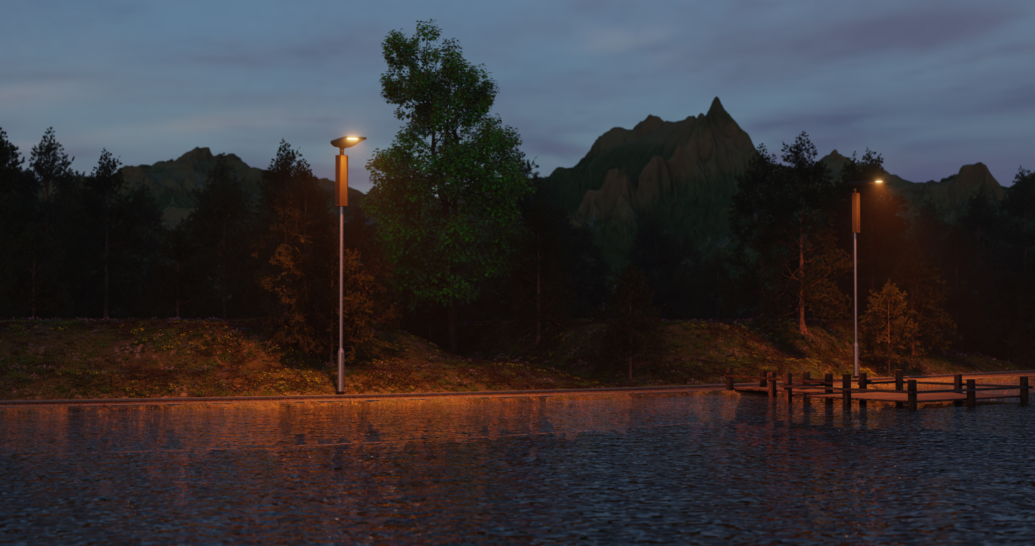 Solar pathway lighting