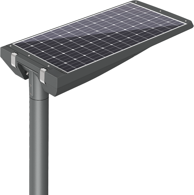 CERO solar street light panel kingfisher lighting luceco