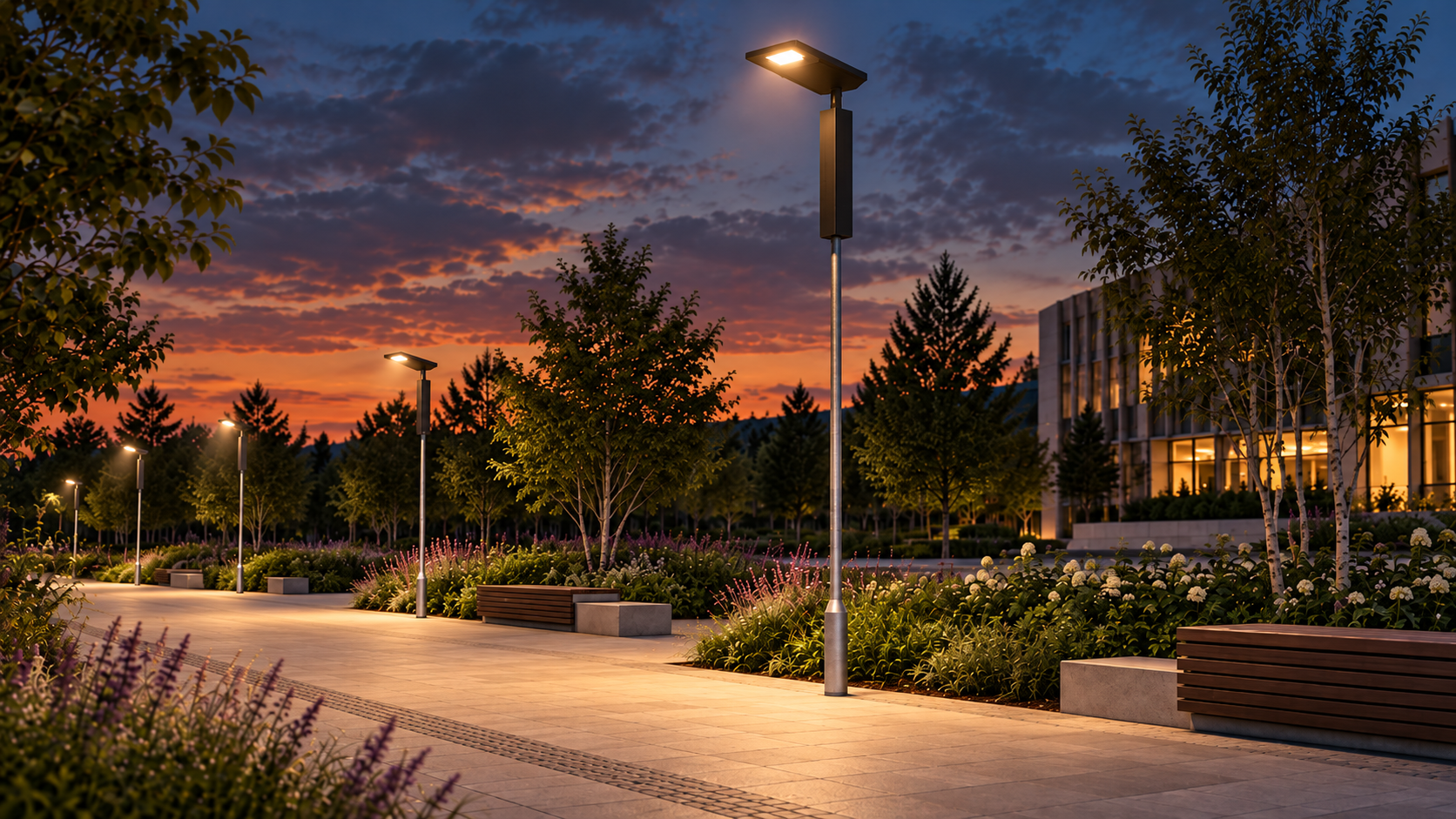 Solar pathway lighting